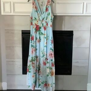 Garden party maxi dress